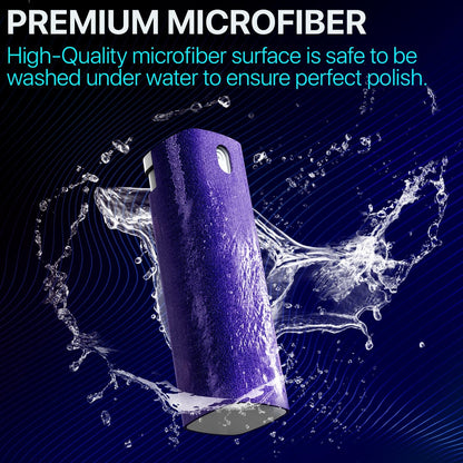 Mini Screen Cleaner Spray, 2-in-1 Touchscreen Mist Cleaner, Gray