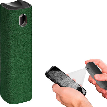 Mini Screen Cleaner Spray, 2-in-1 Touchscreen Mist Cleaner, Gray