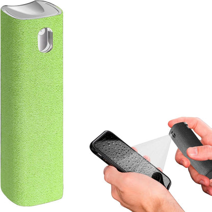 Mini Screen Cleaner Spray, 2-in-1 Touchscreen Mist Cleaner, Gray