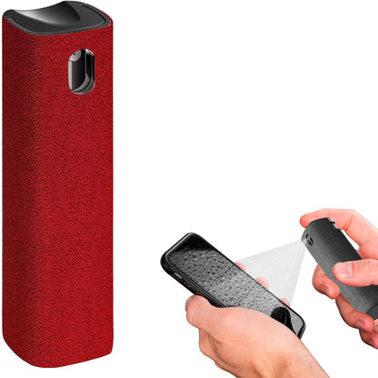 Mini Screen Cleaner Spray, 2-in-1 Touchscreen Mist Cleaner, Gray