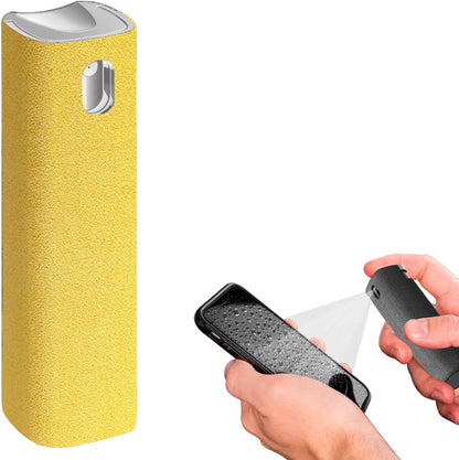 Mini Screen Cleaner Spray, 2-in-1 Touchscreen Mist Cleaner, Gray