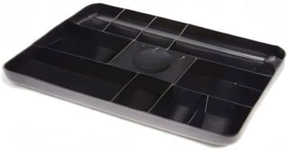 Desk Drawer Organizer Tray, 13-Compartment Office Desk Drawer Organizer Black
