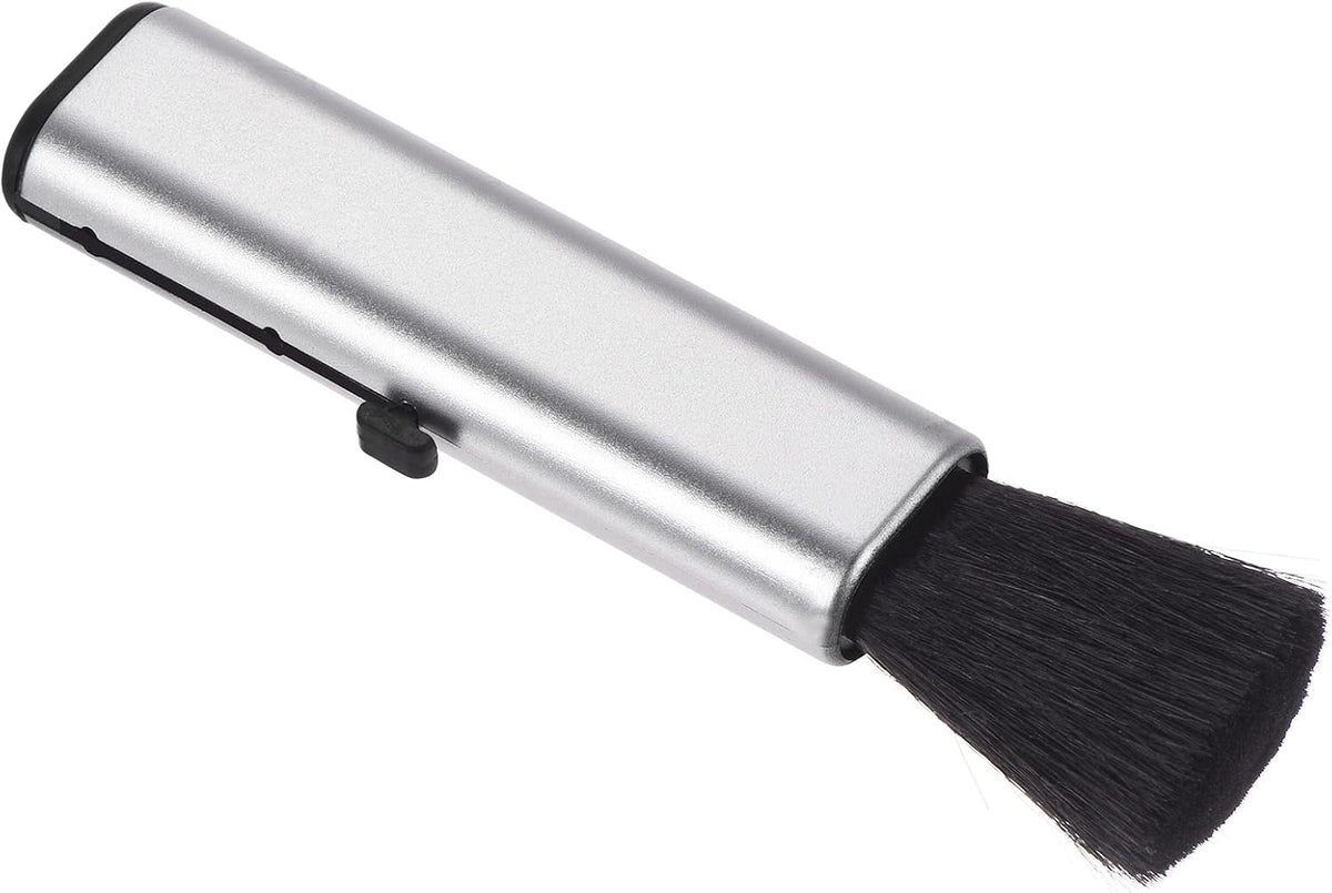 Keyboard Cleaning Brush, Telescopic Type Window Groove Cleaning Brush, for Laptop Computer Keyboard Window Silver