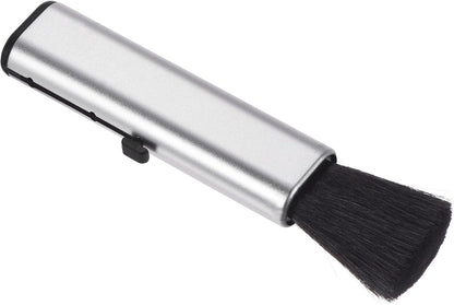 Keyboard Cleaning Brush, Telescopic Type Window Groove Cleaning Brush, for Laptop Computer Keyboard Window Silver