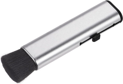 Keyboard Cleaning Brush, Telescopic Type Window Groove Cleaning Brush, for Laptop Computer Keyboard Window Silver