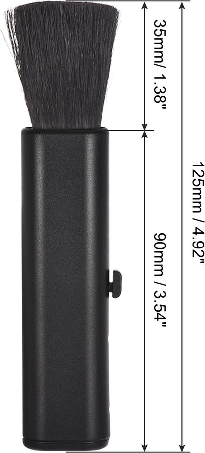 Keyboard Cleaning Brush, Telescopic Type Window Groove Cleaning Brush, for Laptop Computer Keyboard Window Silver