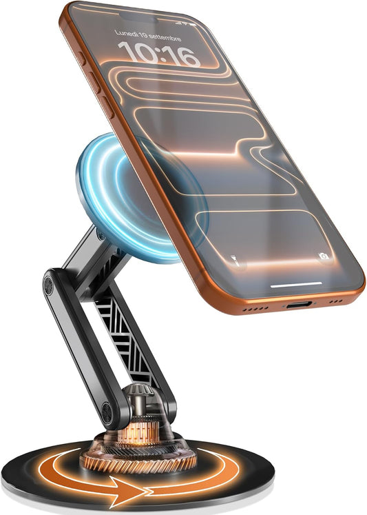 Cooper Mag360 Magnetic Phone Stand for Desk, MagSafe Stand for iPhone 17