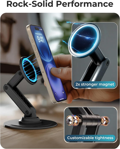 Cooper Mag360 Magnetic Phone Stand for Desk, MagSafe Stand for iPhone 17