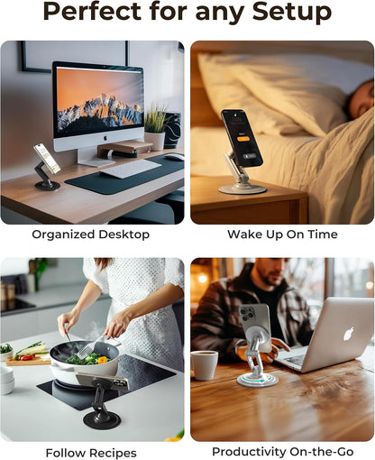 Cooper Mag360 Magnetic Phone Stand for Desk, MagSafe Stand for iPhone 17