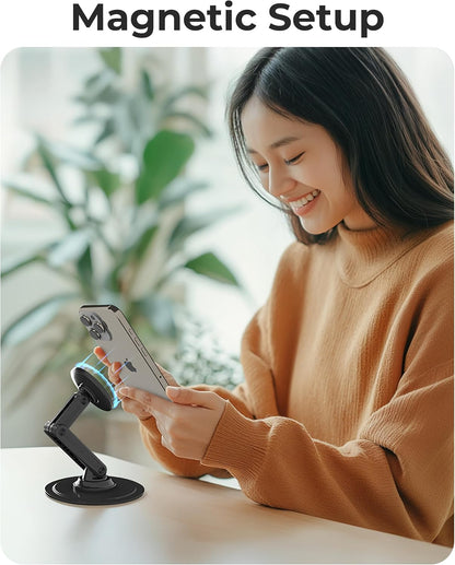 Cooper Mag360 Magnetic Phone Stand for Desk, MagSafe Stand for iPhone 17