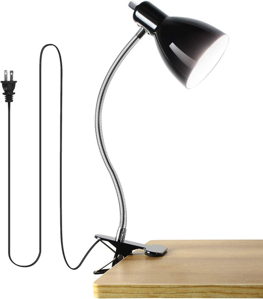 Desk lamp Eye-Caring Table Lamps, 360°Rotation Gooseneck Clip Lamp