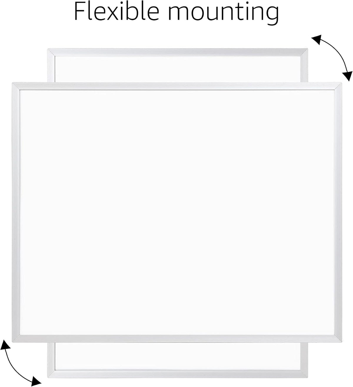 Small Dry Erase Whiteboard, Magnetic Bulletin Board, with Marker and Magnets, 11"W x 14"H, Aluminum Frame