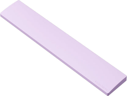 Silicone Wrist & Palm Rest, 12.89" Length – Supports 75% Compact Keyboard Series V1/V2/Q1/Q2/Q9 & Lemokey P1 (Pro/Max/HE) – Anti-Slip Base – Smooth & Washable - Black