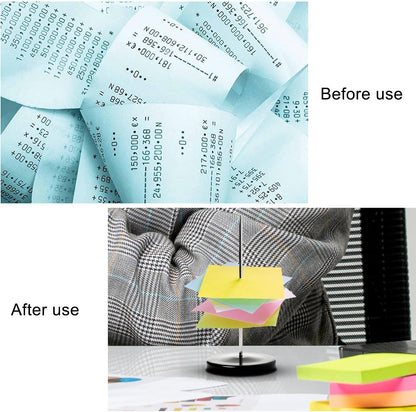 Desk Receipt Holder Spike Ticket Holder Bill Fork Metal Ticket Stabber for Restaurant Receipt Spike Ticket Spike Check Spindle Memo Holder Spike for Restaurant Kitchen Office Hotel 2 Pcs
