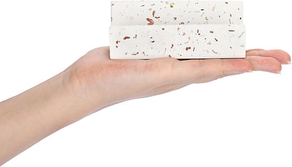 Business Card Holder for Desk Terrazzo Business Card Display Stand