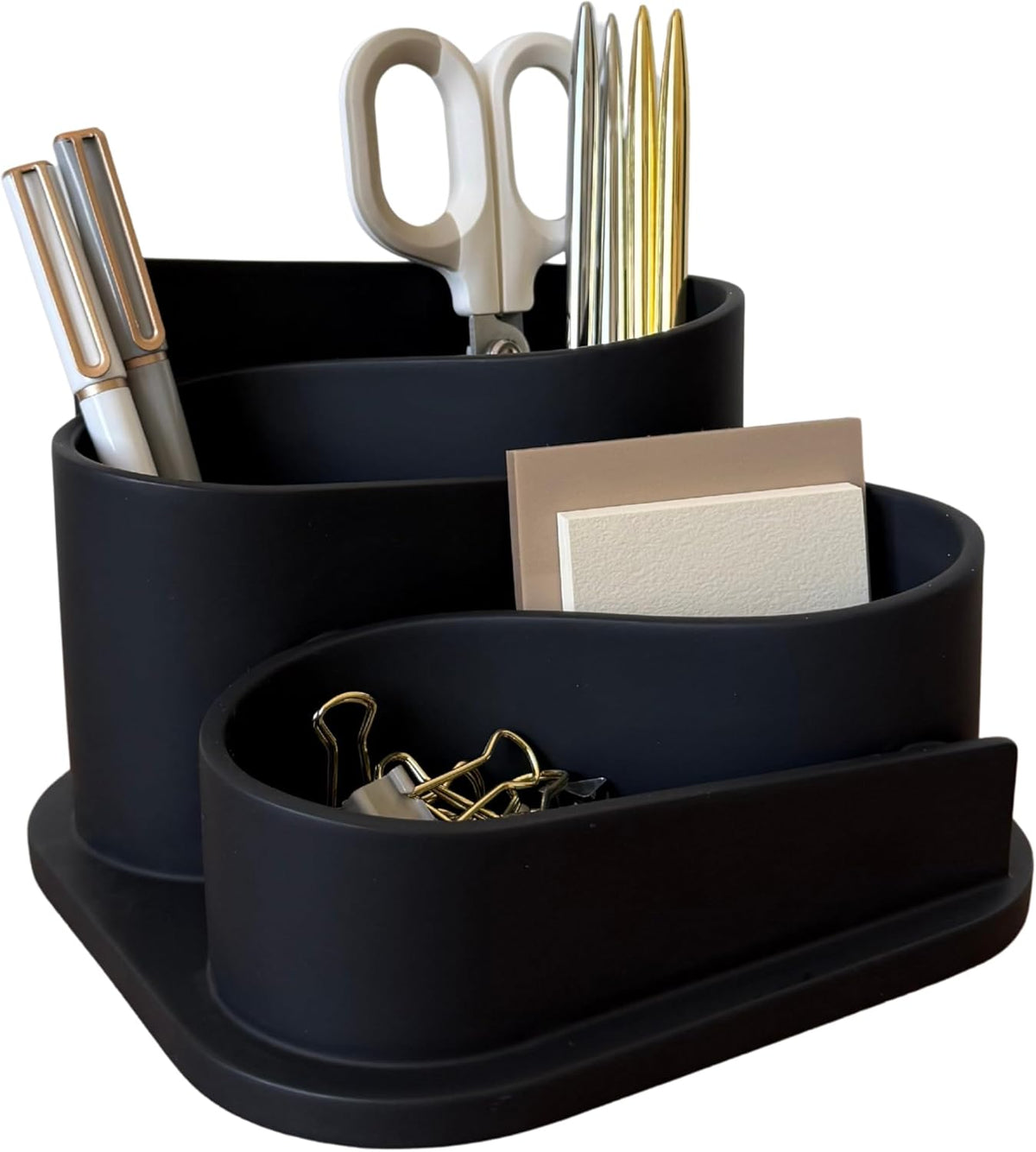 OAKOA Aesthetic Desk Organizer - Modern Desk Accessories - Boho Pen Holder