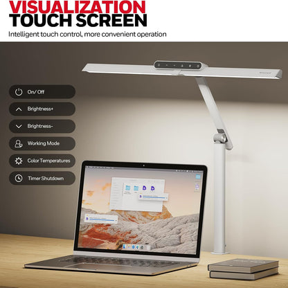 Honeywell HJ1 Sunturalux LED Clamp Desk Lamp 1200LM for Home Office