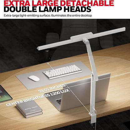 Honeywell HJ1 Sunturalux LED Clamp Desk Lamp 1200LM for Home Office