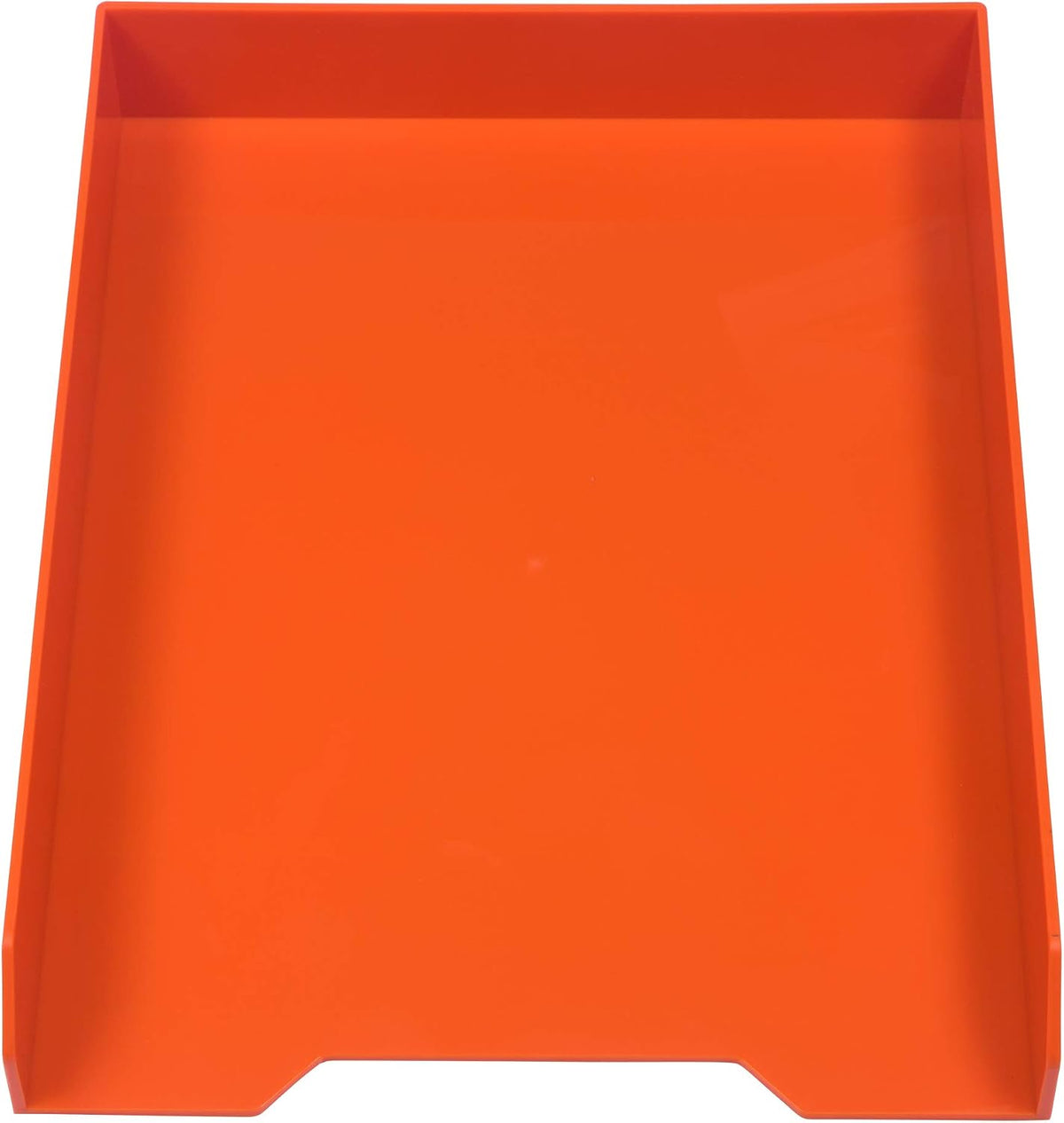 Stackable Paper Trays - Burgundy - Desktop Document, Letter, & File Organizer Tray - Sold Individually