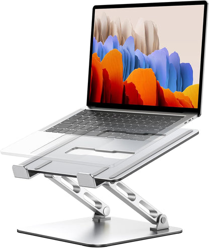 360° Rotatable Laptop Stand for Desk Adjustable Height