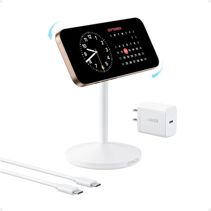 MagSafe Charger, MagGo Qi2 15W 360-Degree Wireless Charger Stand