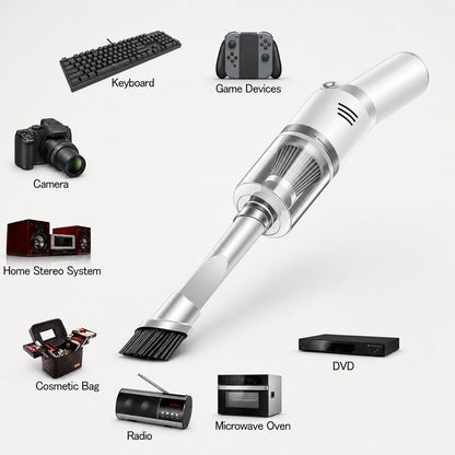 V06 Cordless Handheld Vacuum, 400g Mini Vacuum Portable for Car & Home