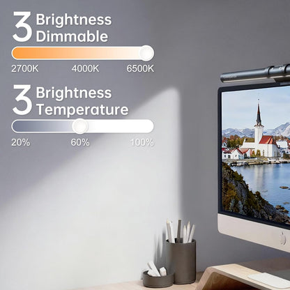 16.14" Monitor Light Bar,250LM USB LED Desk Lamp,Home Office Gaming