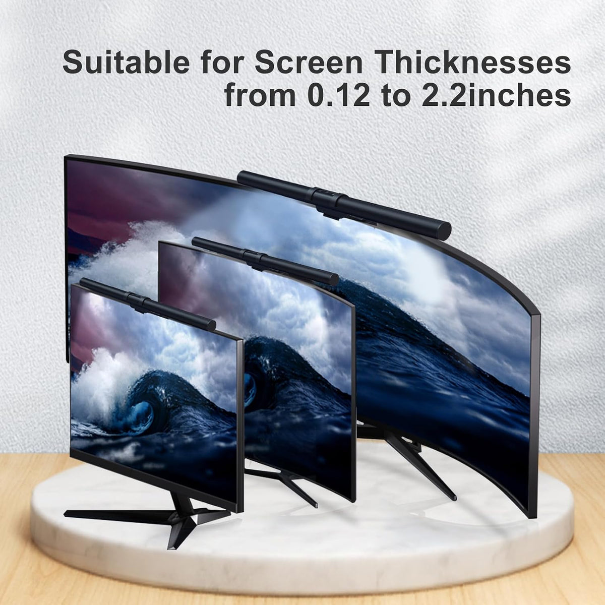 16.14" Monitor Light Bar,250LM USB LED Desk Lamp,Home Office Gaming
