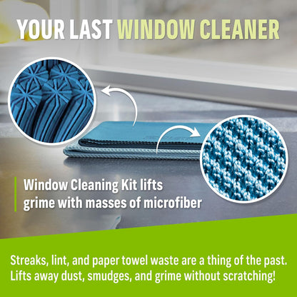 Window and Glass Cleaner Kit, Just Add Water - 1 Kit