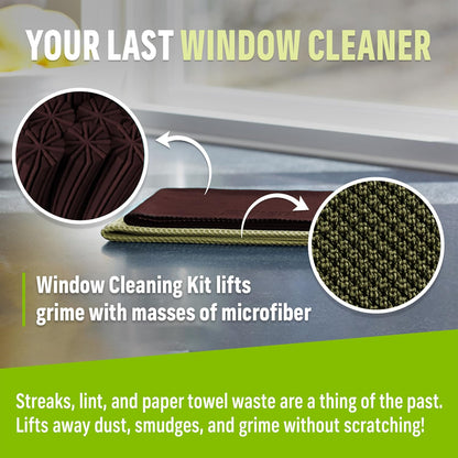 Window and Glass Cleaner Kit, Just Add Water - 1 Kit