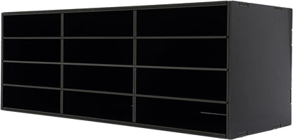 Mailbox for Classroom 24 Slots, Mail Sorter, Paper Organizer Storage, Mail Organizer for Home Library Office Classroom (White, 24 Slots)