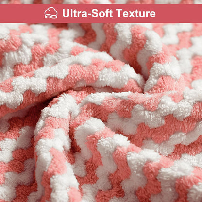 18 Pack Microfiber Cleaning Cloth, Kitchen Towels for Dish Drying Washing, Absorbent Streak Free Lint Free Rags for Cleaning, Reusable and Washable Towels - 10" x 10"