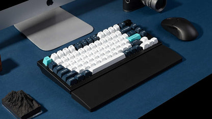 Silicone Wrist Rest for K10 Pro / K10 Max/ K10 HE / Q6 / Q6 Pro / Q6 Max / Q6 HE / V6 / V6 Max, 17.6" Non-Slip Palm Rest, 100% Full-Sized Mechanical Keyboards Support with Typing Pain Relief