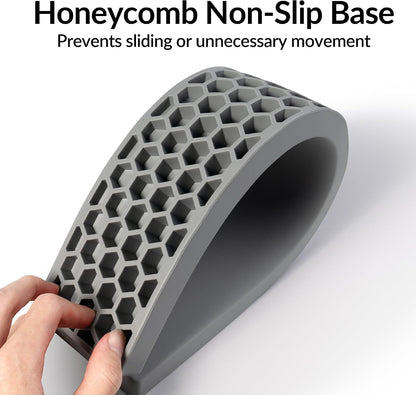 Silicone Wrist Rest for K10 Pro / K10 Max/ K10 HE / Q6 / Q6 Pro / Q6 Max / Q6 HE / V6 / V6 Max, 17.6" Non-Slip Palm Rest, 100% Full-Sized Mechanical Keyboards Support with Typing Pain Relief