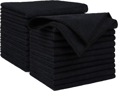 AIDEA Microfiber Cleaning Cloth-50PK, Microfiber Towels for Cars, 12"×12"