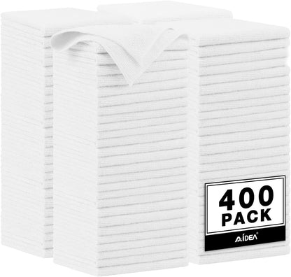 AIDEA Microfiber Cleaning Cloth-50PK, Microfiber Towels for Cars, 12"×12"