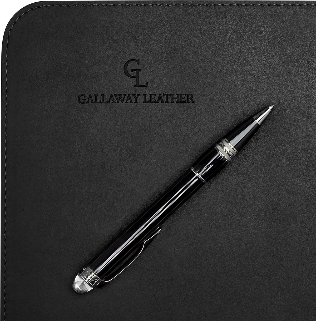 Desk Mat, Office Writing Desk Pad, Large 36" x 17" Dark Brown, for Top of Desks, Gift Ready Elegant Computer Desk Cover Protector PU Leather