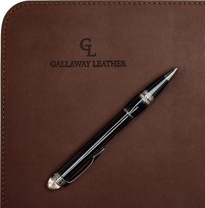 Desk Mat, Office Writing Desk Pad, Large 36" x 17" Dark Brown, for Top of Desks, Gift Ready Elegant Computer Desk Cover Protector PU Leather