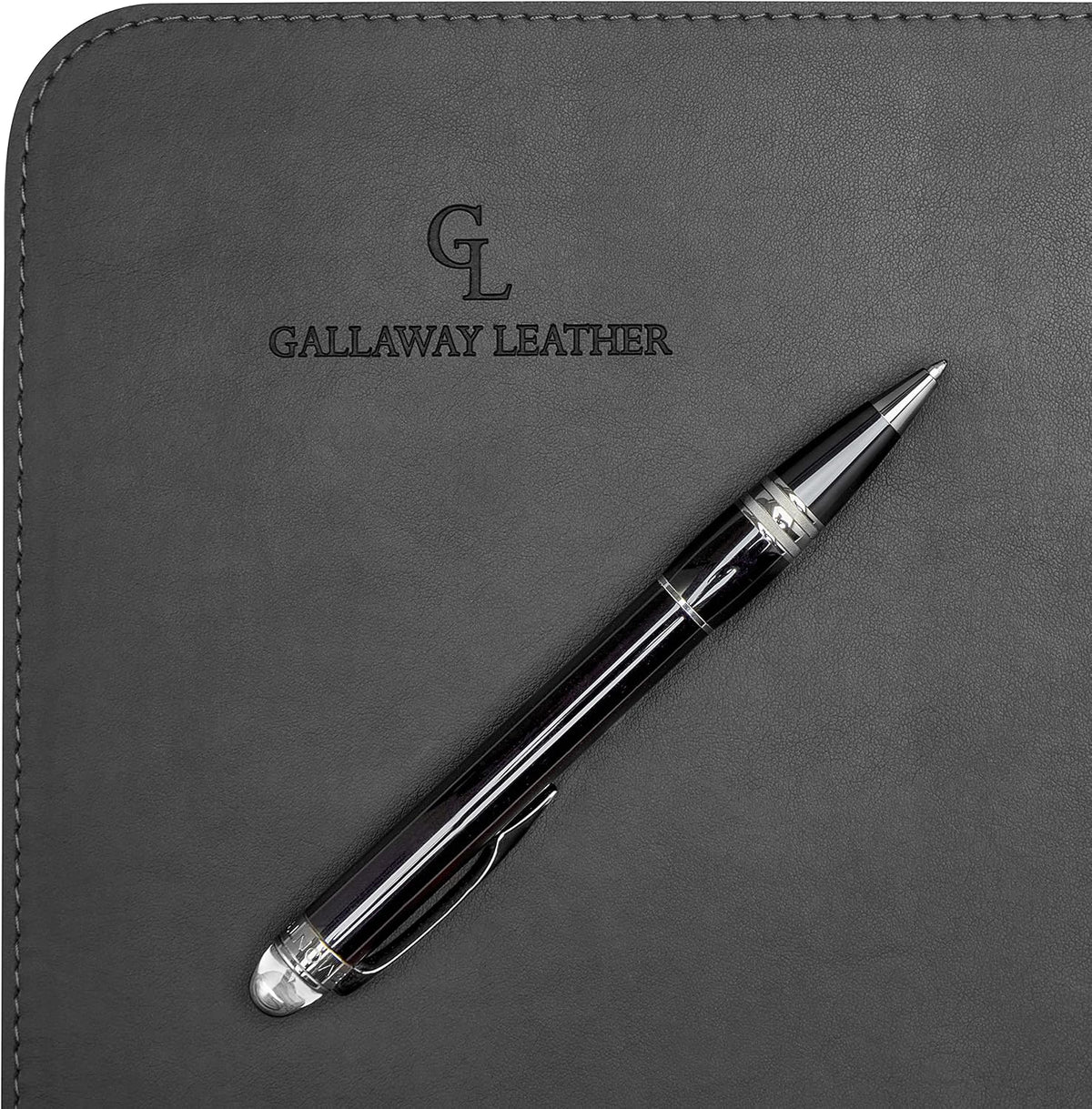 Desk Mat, Office Writing Desk Pad, Large 36" x 17" Dark Brown, for Top of Desks, Gift Ready Elegant Computer Desk Cover Protector PU Leather