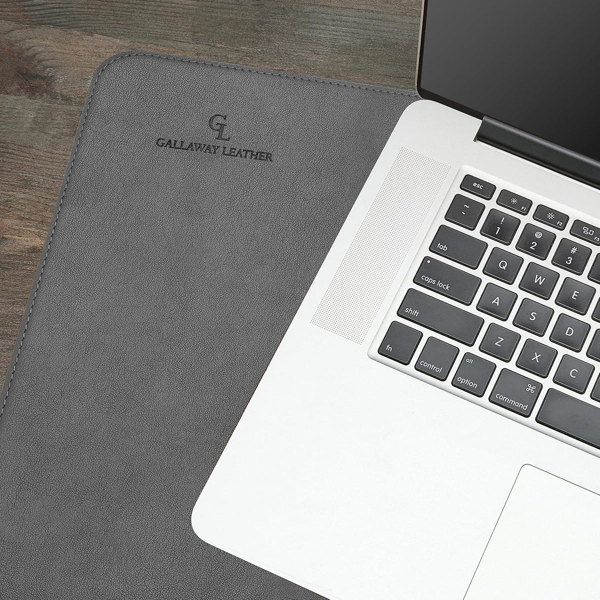 Desk Mat, Office Writing Desk Pad, Large 36" x 17" Dark Brown, for Top of Desks, Gift Ready Elegant Computer Desk Cover Protector PU Leather