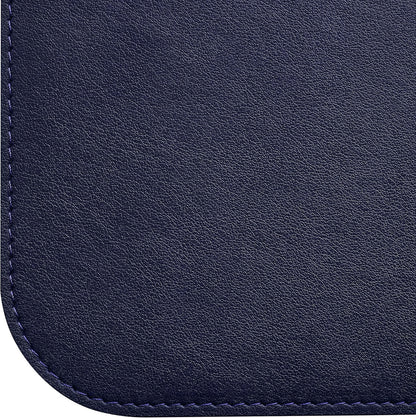Desk Mat, Office Writing Desk Pad, Large 36" x 17" Dark Brown, for Top of Desks, Gift Ready Elegant Computer Desk Cover Protector PU Leather