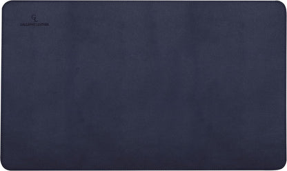 Desk Mat, Office Writing Desk Pad, Large 36" x 17" Dark Brown, for Top of Desks, Gift Ready Elegant Computer Desk Cover Protector PU Leather