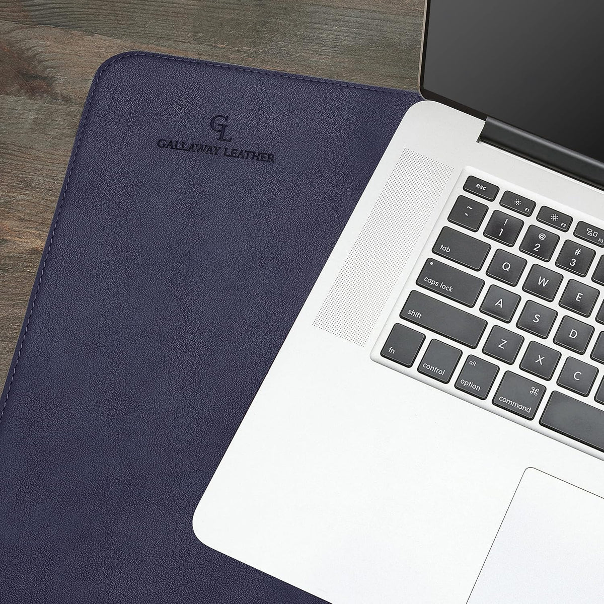 Desk Mat, Office Writing Desk Pad, Large 36" x 17" Dark Brown, for Top of Desks, Gift Ready Elegant Computer Desk Cover Protector PU Leather