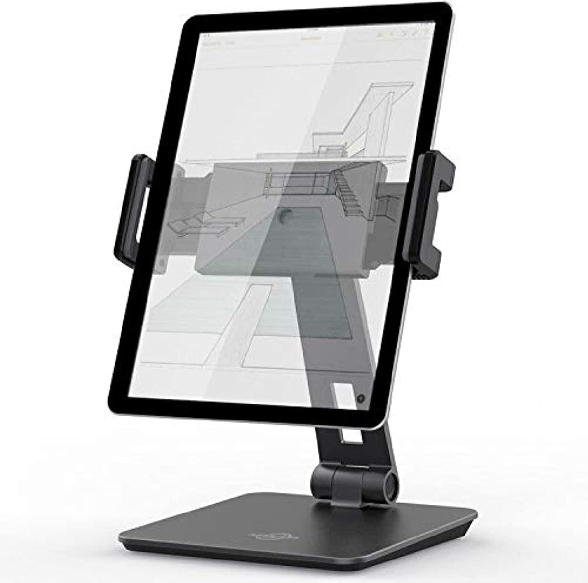 Tablet Stand Holder, Tightness Adjustable Multi-Angle Foldable Eye-Level Aluminum Solid Tablets Stands Dock for 4''-14''Tablets/Phone, iPad Series,Samsung Galaxy Tabs,Kindle Fire,Etc.