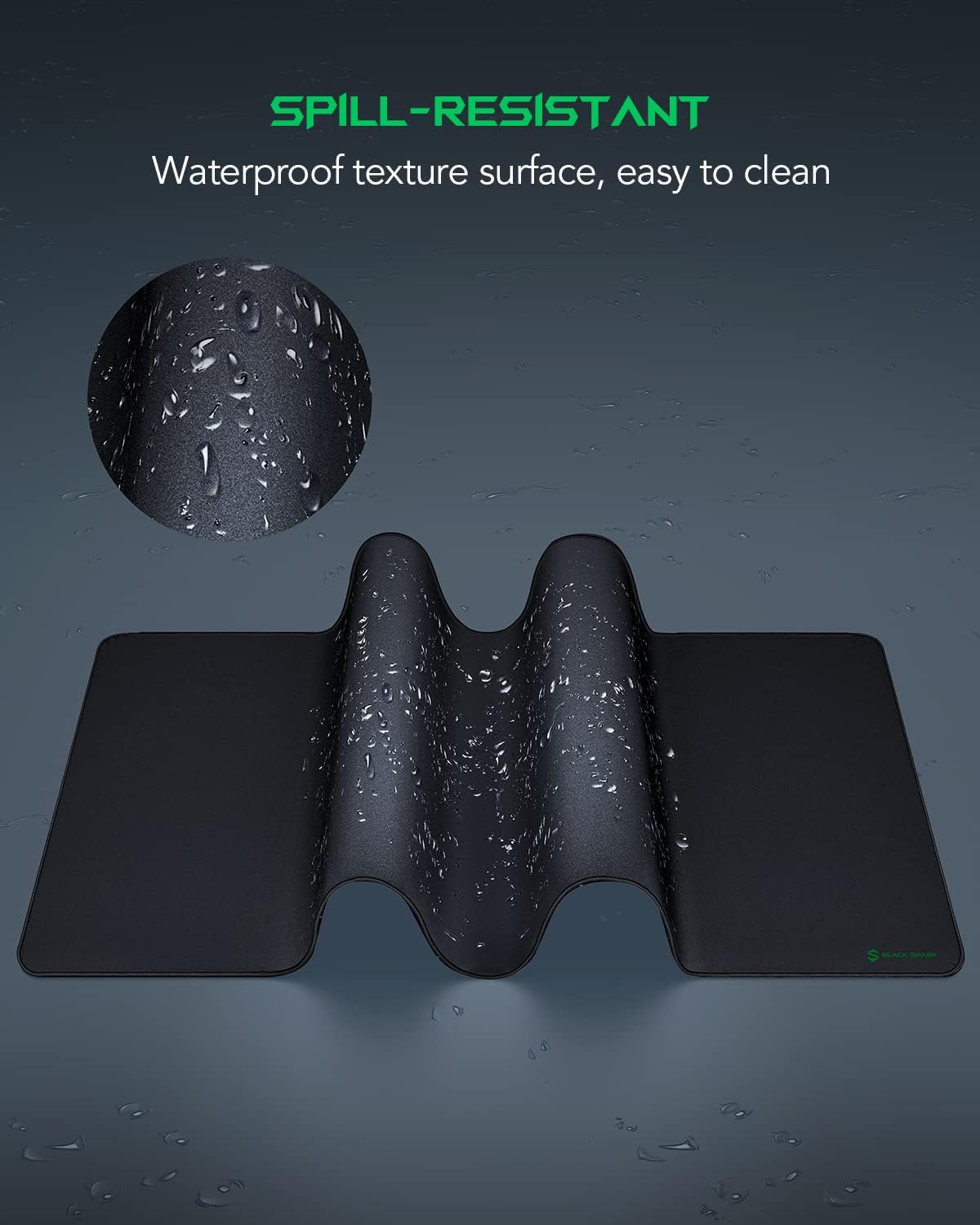 Gaming Mouse Pad Desk Mat 47.2” x 23.6”, Oversized Large Mouse Pad, Non-Slip Mousepad, Super-Thick with Special-Textured Surface, Anti-Fray Stitched Edges, Desk Pad Manta P4