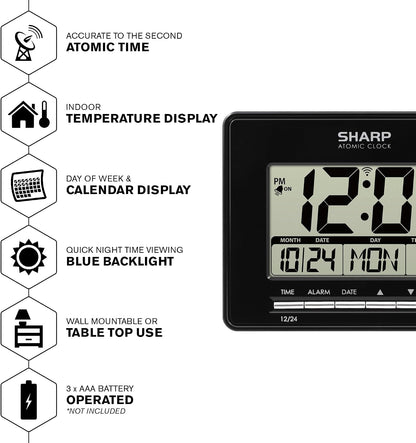 Atomic Digital Alarm Clock