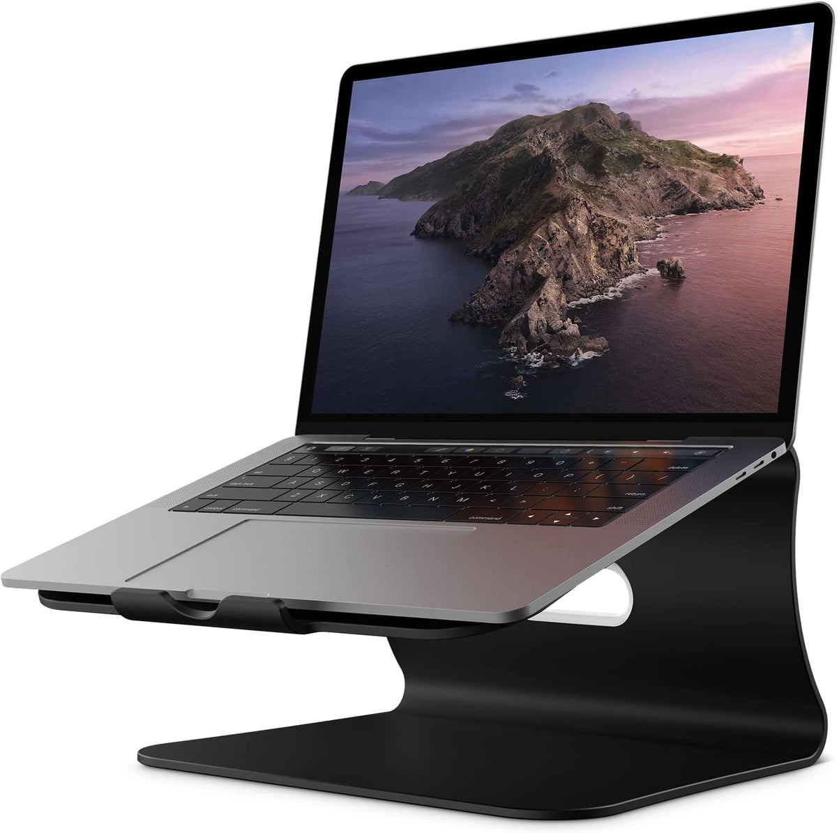 Laptop Stand Aluminum Cooling Computer Stand Holder for Apple MacBook Air Pro 11-16" Laptops (Gray)