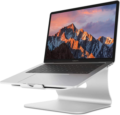Laptop Stand Aluminum Cooling Computer Stand Holder for Apple MacBook Air Pro 11-16" Laptops (Gray)
