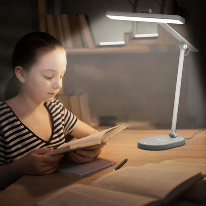 Honeywell HWT-H4 LED Desk Lamp, Eye-Caring, Dimmable, Auto Sensor