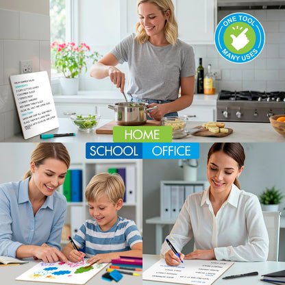 Small Dry Erase Whiteboards for Students, 6 Pack 9 x 12